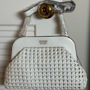 New With Tag Guess woven purse